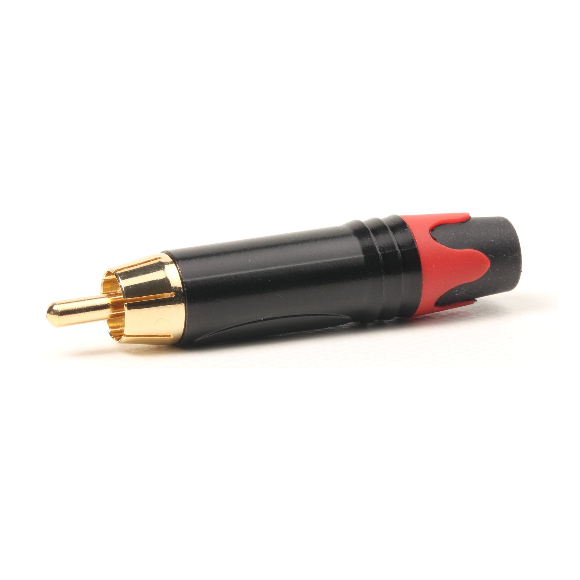 Red Male RCA Connector